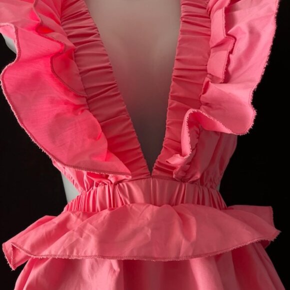Pretty Ruffle Pink Top - Picture 3 of 5